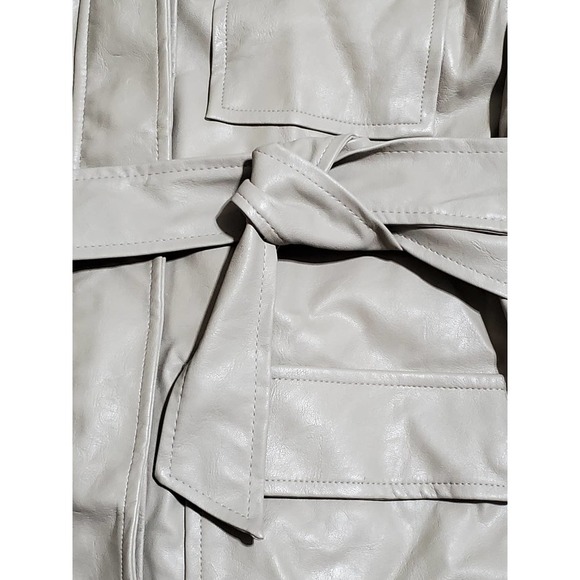 Anorak Faux Leather Jacket-XL - Picture 6 of 8